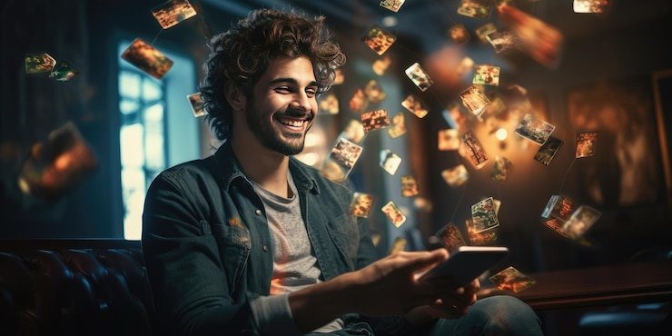 Live blackjack table loaded on mobile phone screen in angka sgp app